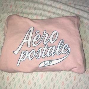 Aéropostale pink long sleeve hoodie
